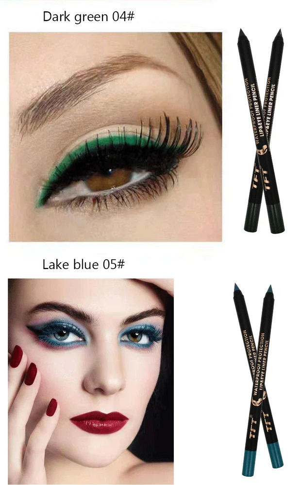 Long-Lasting Colorful Waterproof Eyeliner Pencil