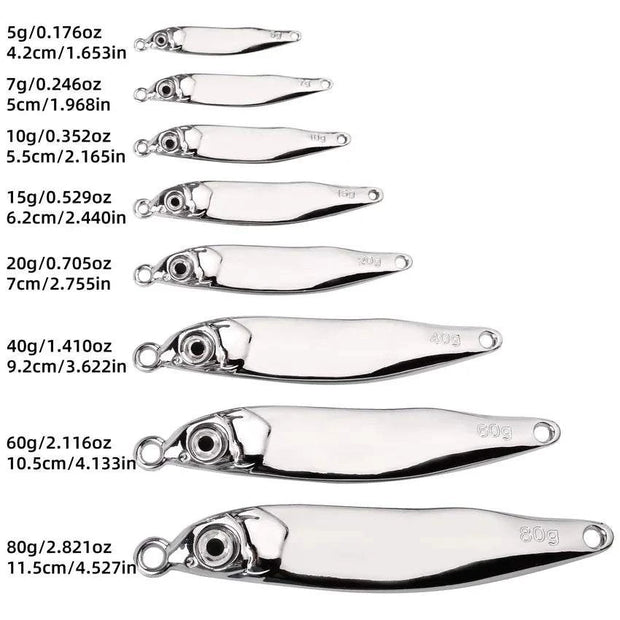 Fishing Spoon Lure | Metal Fishing Spoon Lures | Outdoor Safety Gear