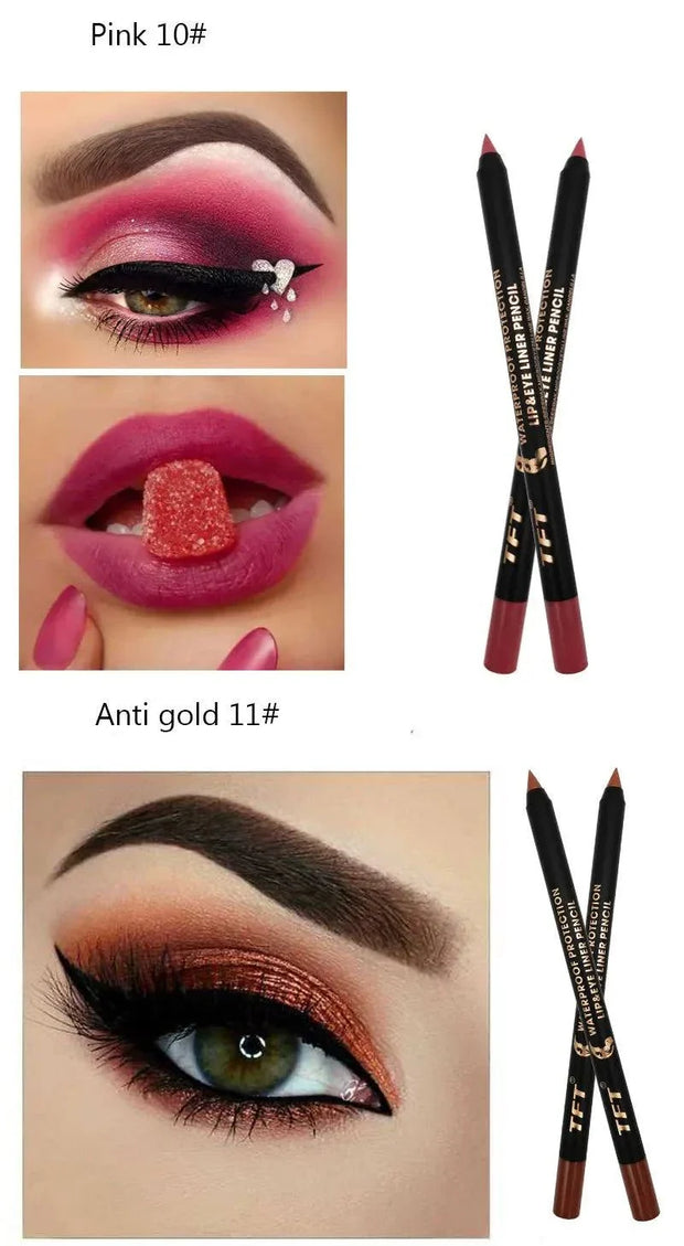 Long-Lasting Colorful Waterproof Eyeliner Pencil