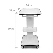 3-Tier Rotating Beauty Salon Rolling Cart