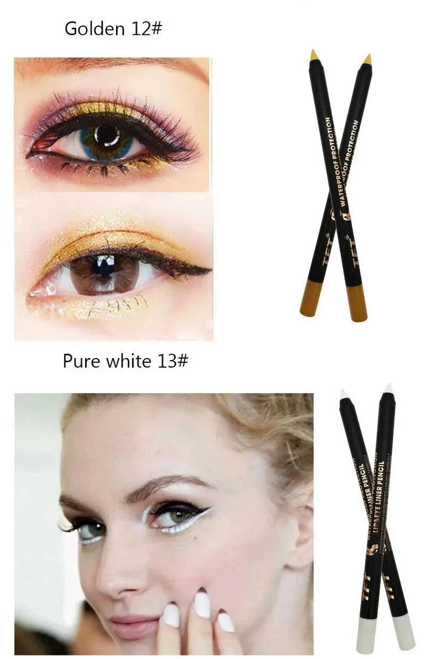 Long-Lasting Colorful Waterproof Eyeliner Pencil