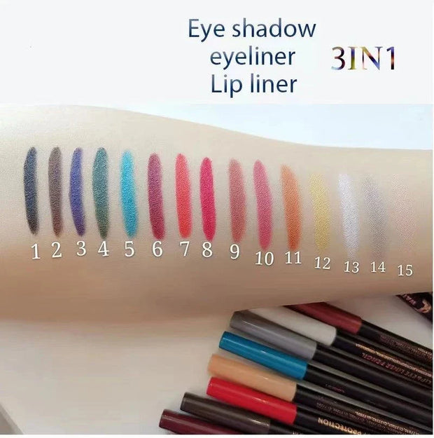 Long-Lasting Colorful Waterproof Eyeliner Pencil