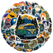 Waterproof Vinyl Stickers | Waterproof Decals | Outdoor Safety Gear