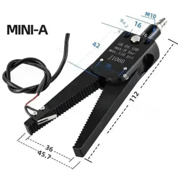Mini A Gripper Series Pneumatic Manipulator Fixture Magnetic Induction Clamp Antiskid Cover Grip Injection Molding Accessories