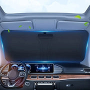 Foldable Laser Car Sun Shade