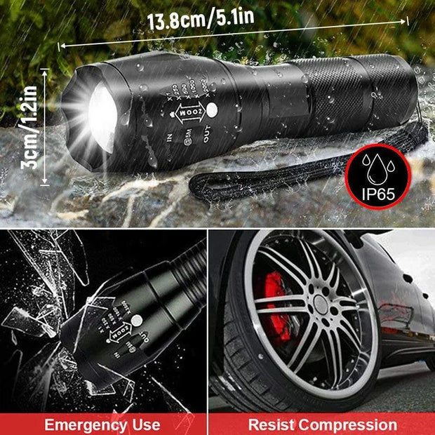Zoomable LED Flashlight | LED Flashlights | Outdoor Safety Gear