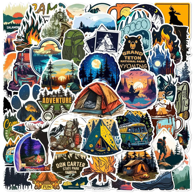 Waterproof Vinyl Stickers | Waterproof Decals | Outdoor Safety Gear