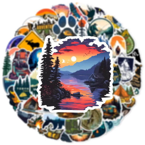 Waterproof Vinyl Stickers | Waterproof Decals | Outdoor Safety Gear