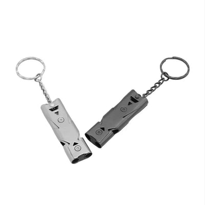 Double Pipe Survival Whistle