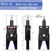 Mini A Gripper Series Pneumatic Manipulator Fixture Magnetic Induction Clamp Antiskid Cover Grip Injection Molding Accessories