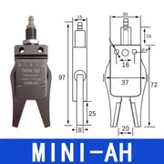 Mini A Gripper Series Pneumatic Manipulator Fixture Magnetic Induction Clamp Antiskid Cover Grip Injection Molding Accessories