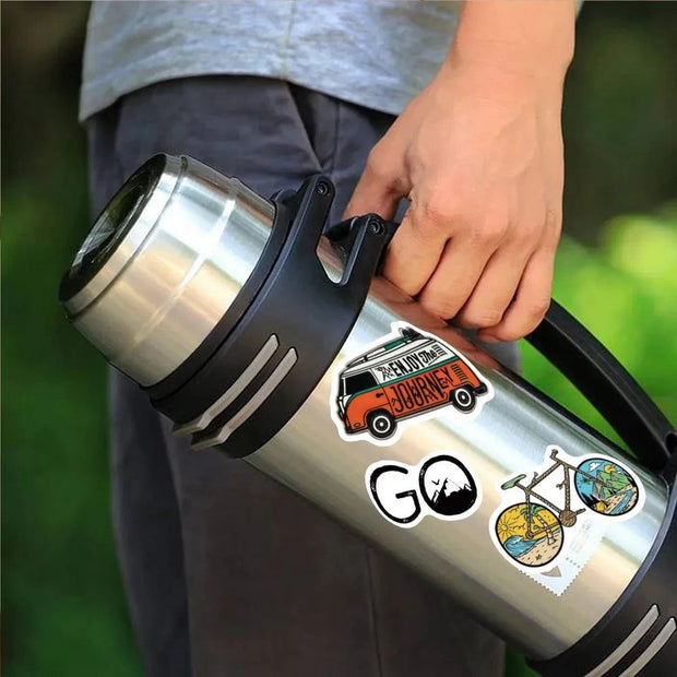 Forest Adventure Sticker | Hiking Sticker Pack | Outdoor Safety Gear