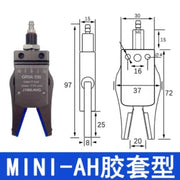 Mini A Gripper Series Pneumatic Manipulator Fixture Magnetic Induction Clamp Antiskid Cover Grip Injection Molding Accessories