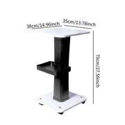 3-Tier Rotating Beauty Salon Rolling Cart