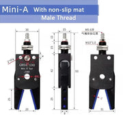 Mini A Gripper Series Pneumatic Manipulator Fixture Magnetic Induction Clamp Antiskid Cover Grip Injection Molding Accessories