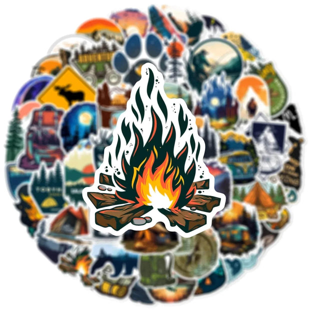 Waterproof Vinyl Stickers | Waterproof Decals | Outdoor Safety Gear