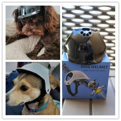 Protective Dog Helmet for Safe Travel and Outdoor Fun