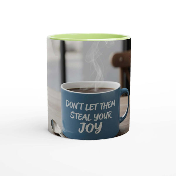Vibrant Edge Ceramic Mug – Brighten Mornings with Style & Durability!!