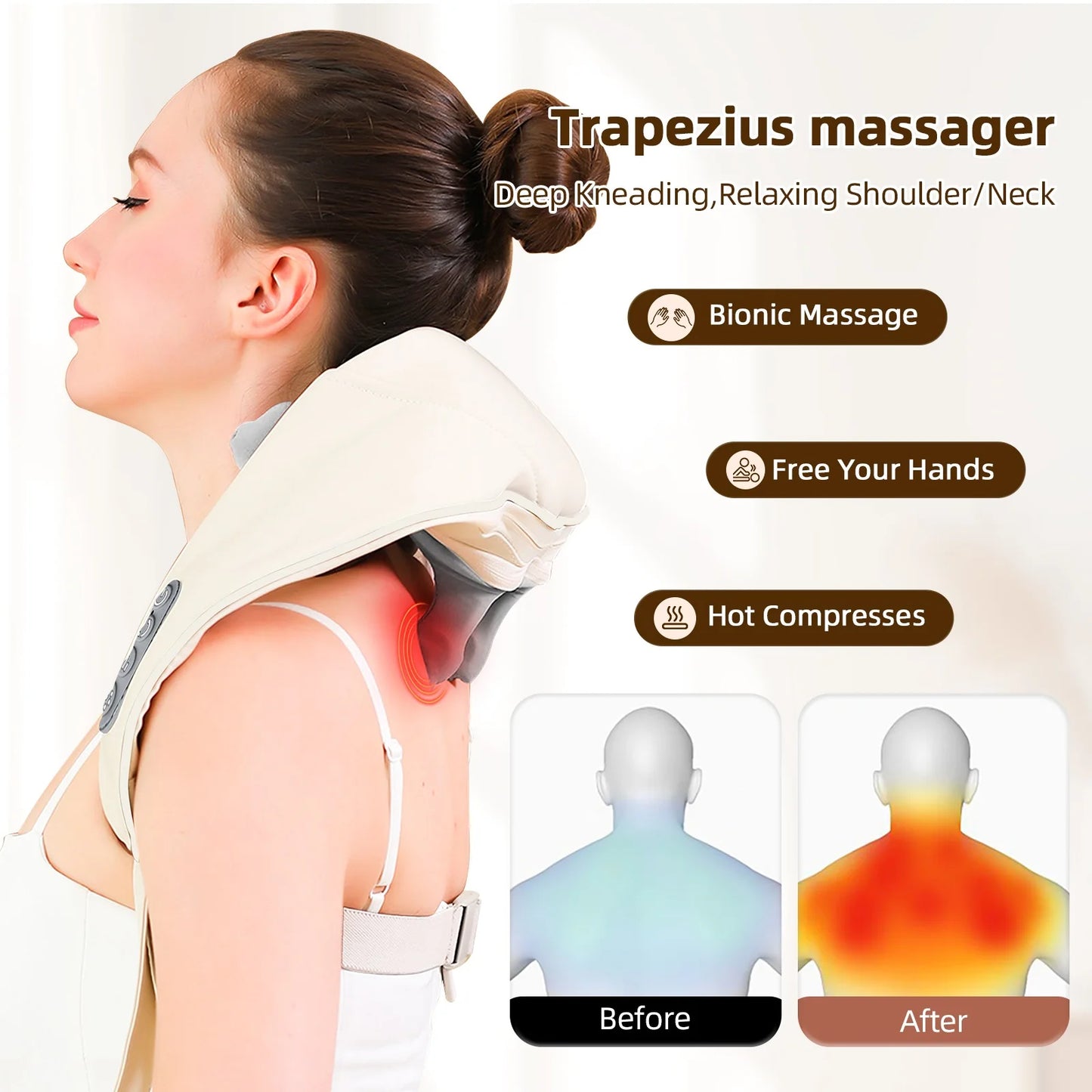 Relax with Ease and Comfort Neck Massager