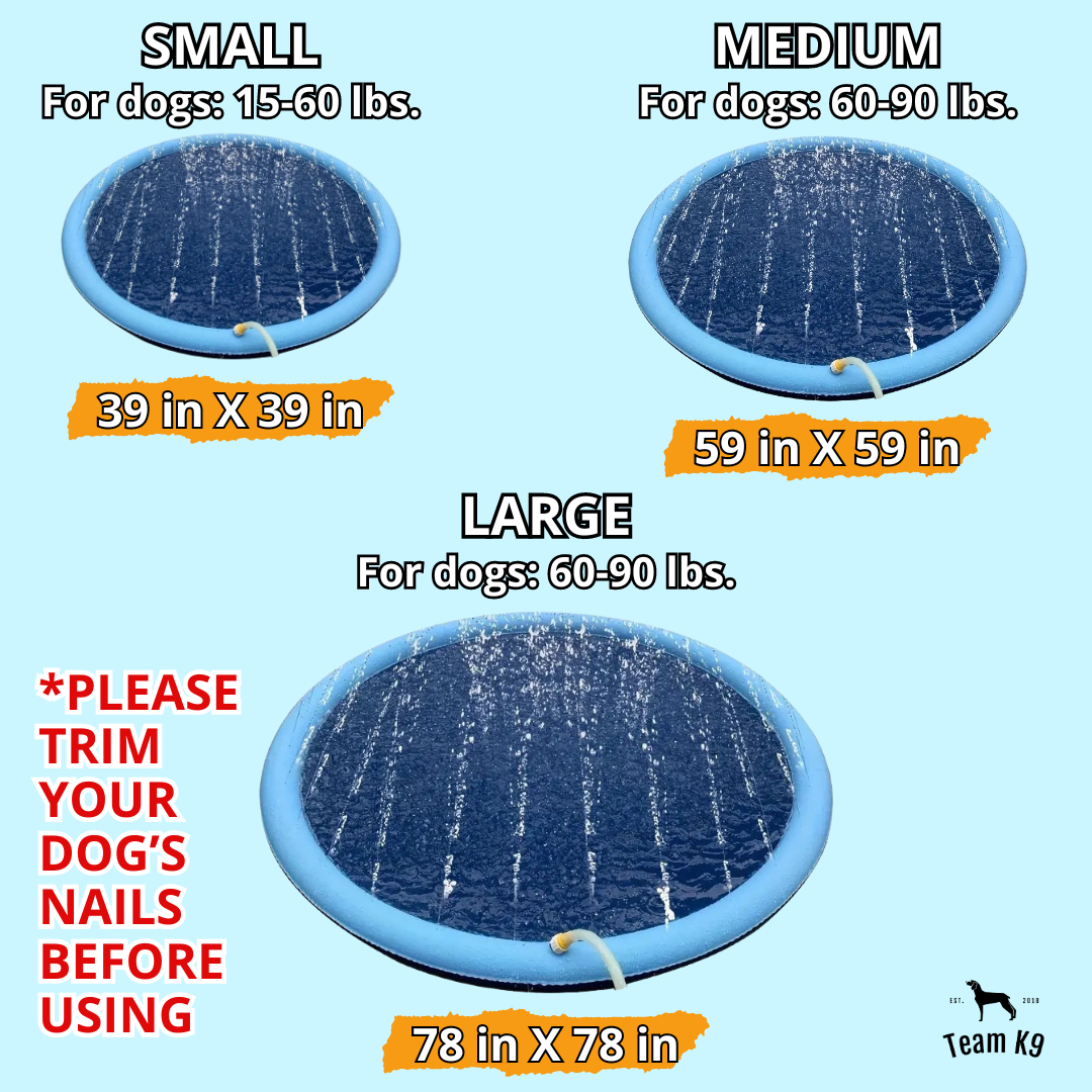 Dog Water Splash Pad