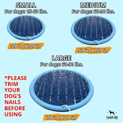 Dog Water Splash Pad