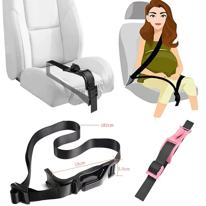 Pregnancy-Friendly Car Seat Belt Extender