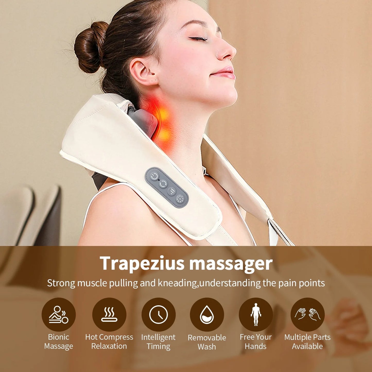 Relax with Ease and Comfort Neck Massager