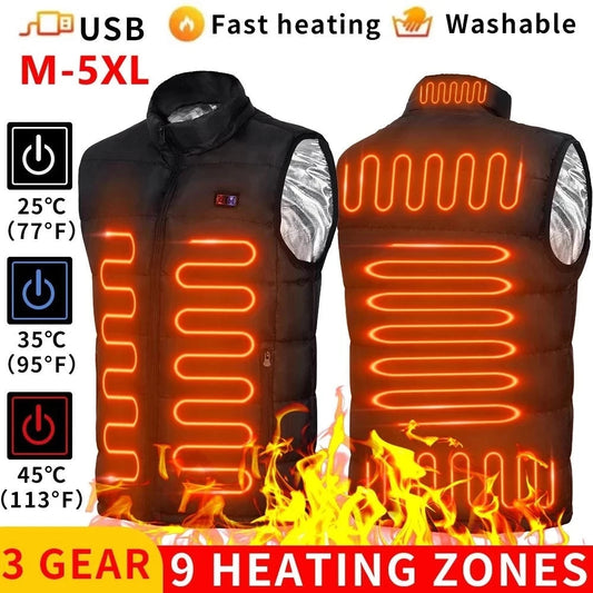 Ultimate Outdoor USB Heated Vest