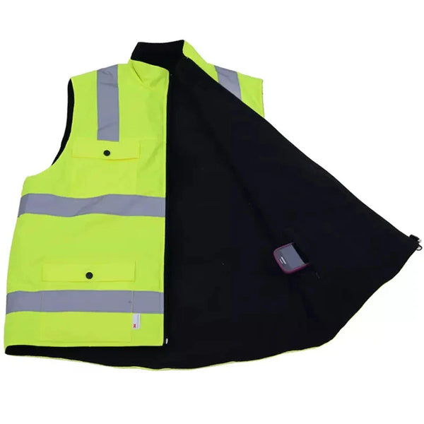 All-Season Comfort Reflective Vest Weather-Ready